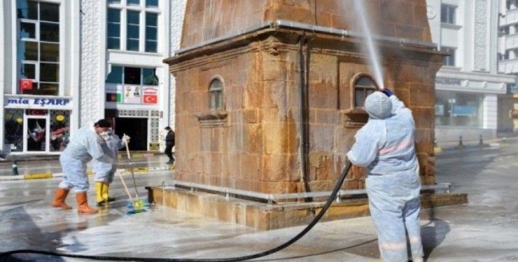 Yozgat Belediyesinden geniş kapsamlı temizlik çalışması