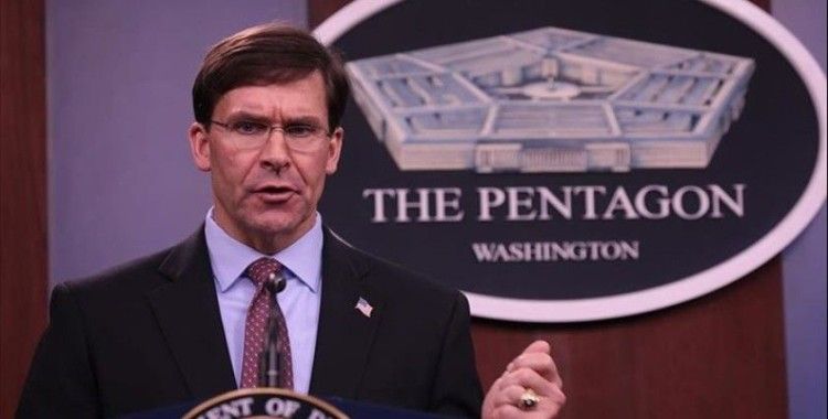 ABD Savunma Bakanı Esper: Kovid-19 salgınının ülkede gerilemesi 8-10 hafta alacak