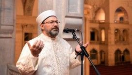 Diyanet İşleri Başkanı Erbaş, koronavirüs salgınının sona ermesi için dua etti