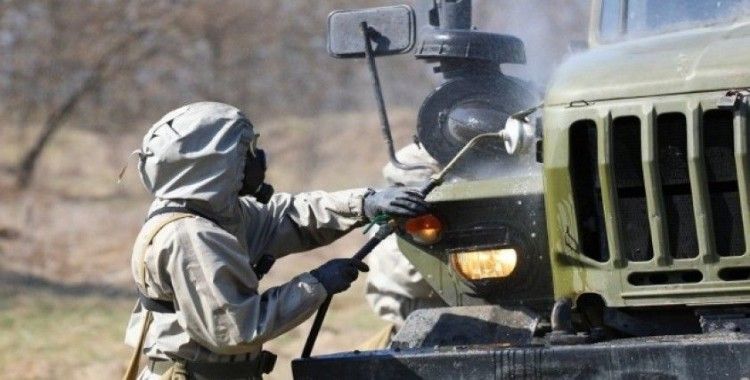 Rus ordusundan 'koronavirüsü' tatbikatları