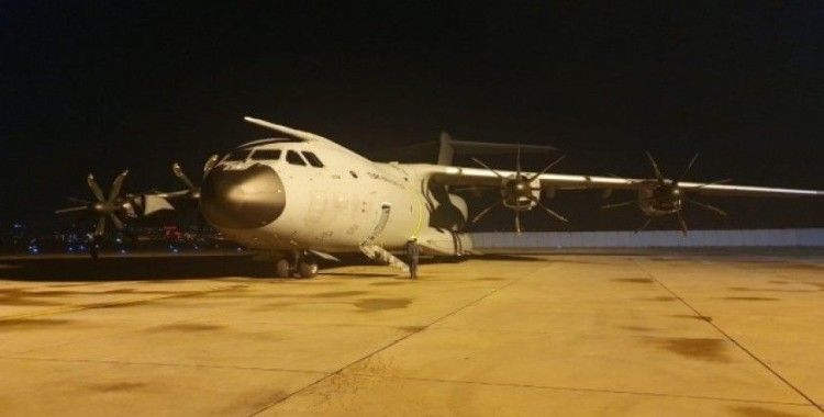 MSB: 'İspanya ve İtalya'ya yardım malzemesi götüren uçak iniş yaptı'