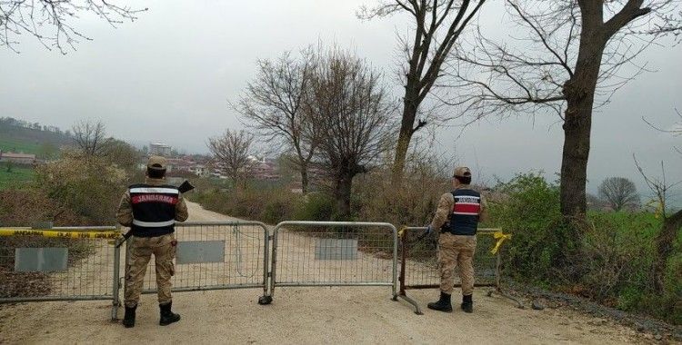 Samsun'da bir kırsal mahalle karantinaya alındı