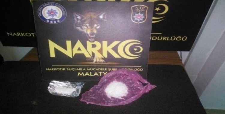 Malatya’da uyuşturucudan 1 tutuklama
