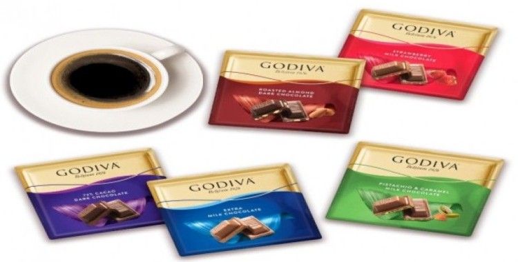 Godiva’dan yeni kare çikolatalar