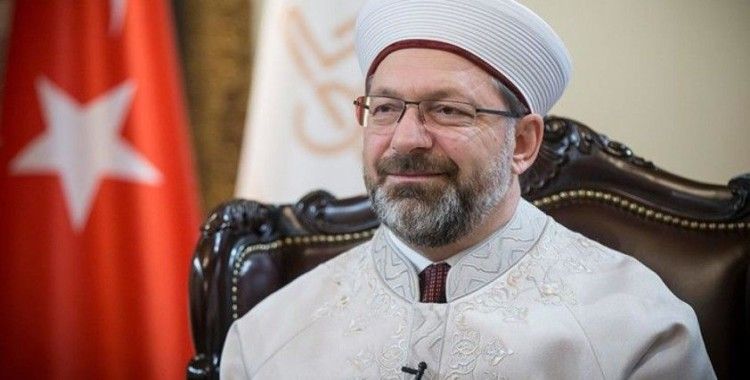 Diyanet İşleri Başkanı Erbaş, Berat Kandili Özel Programı'na katılacak