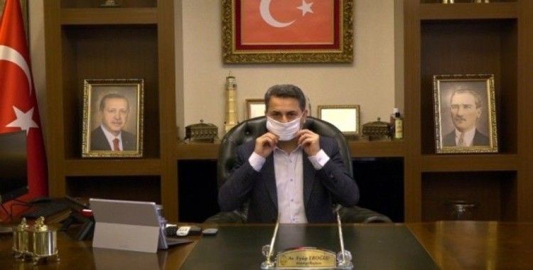 Başkan Eroğlu’dan maske uyarısı