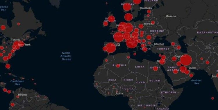 Dünya genelinde koronavirüse ilişkin son durum