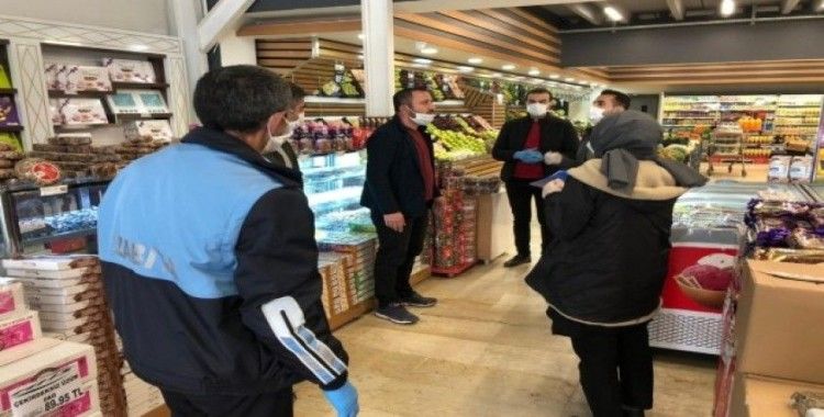 Hakkari’de etiket denetimi