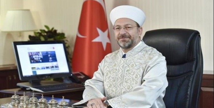 Diyanet İşleri Başkanı Erbaş: 'Din görevlilerimiz Covid-19'la mücadelede maddi ve manevi rehberlik yapıyor'