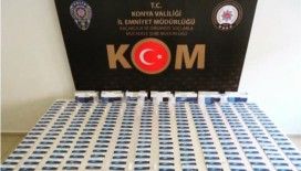Konya'da 280 adet Covid-19 test kiti yakalandı