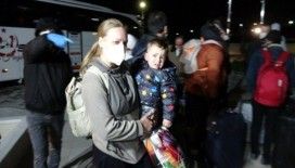Ukrayna'dan getirilen 323 Türk vatandaşı karantinaya alındı