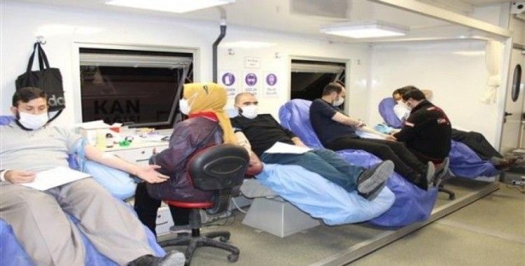 Bayburt’ta kan bağışı kampanyası düzenledi