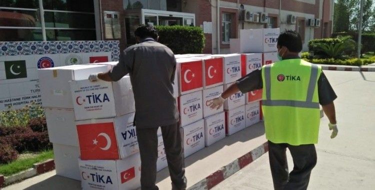 TİKA'dan Pakistan'a Covid-19 ile mücadelede destek