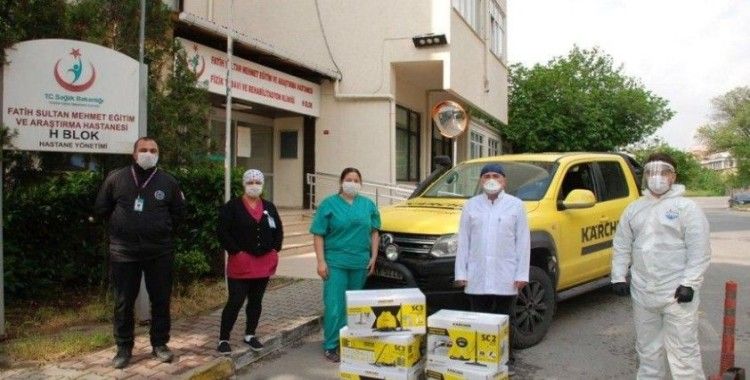 Kärcher’den İstanbul'daki hastanelere koronavirüs ile mücadelesine destek