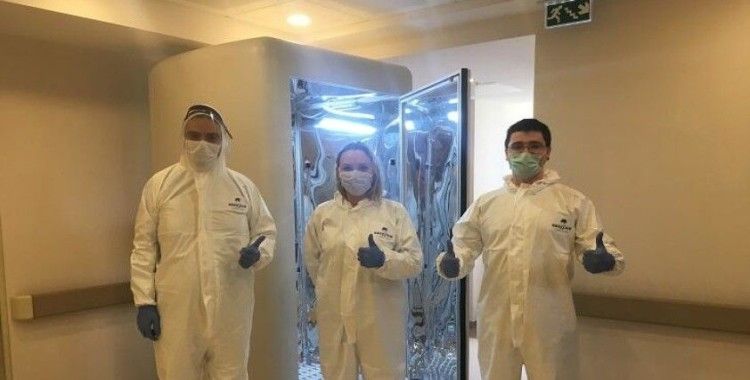 Türk bilim insanları geliştirdi; Koronavirüsü 30 saniyede öldüren kabin