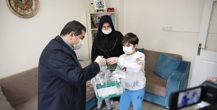 Cumhurbaşkanı Erdoğan’dan 10 yaşındaki Miraç’a bayram hediyesi