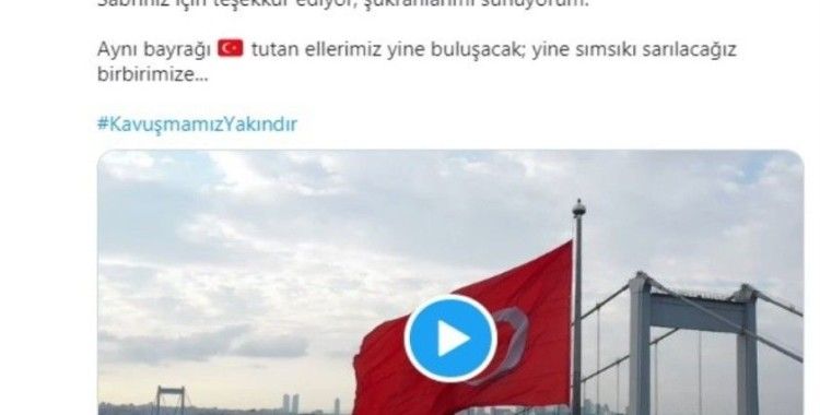 İstanbul Valisinden anlamlı bayram mesajı