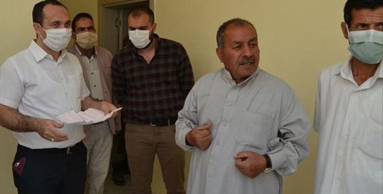 Türkiye'den Tel Abyad'daki hastalara moral ziyareti