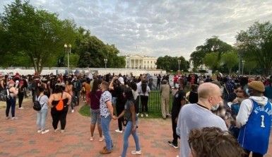 Washington'da Floyd protestosu