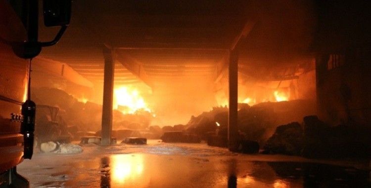 Başkan Güngör: “Fabrika yangınını kısa sürede söndüreceğiz"