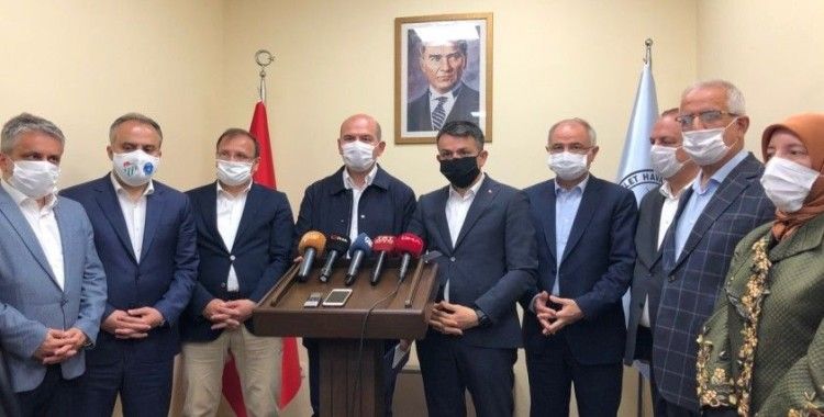 İçişleri Bakanı Süleyman Soylu: 'Selde eşyaları zarar gören vatandaşlara 5 bin TL yardım yapılacak'