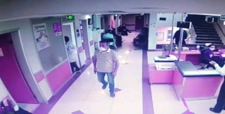 Hastanelerden cep telefonu çalan hırsız yakalandı