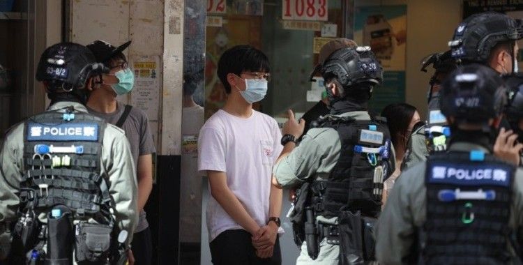 Hong Kong’da Ulusal Güvenlik Yasası’na karşı sessiz protesto