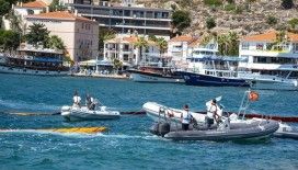 Çeşme Marina'dan iki acil durum tatbikatı bir arada