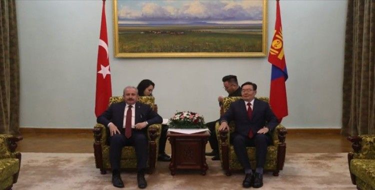 TBMM Başkanı Şentop'tan Moğolistan Büyük Kurul Başkanı Zandanshatar'a tebrik telefonu