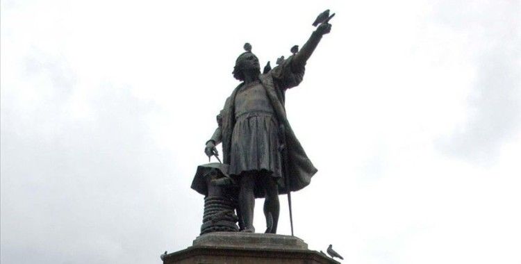 ABD'de Kristof Kolomb'un heykeli isminin verildiği şehirden kaldırıldı