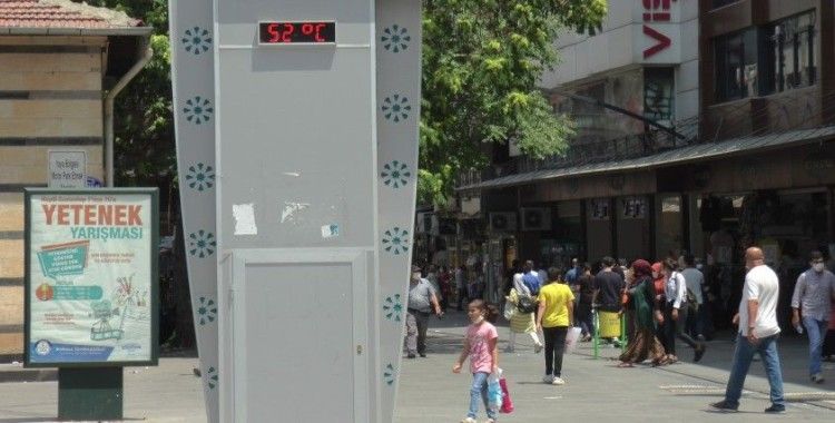 Gaziantep'te termometreler 52 dereceyi gösterdi