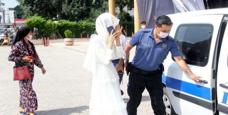 'Zorla evlendiriliyorum' deyip polisten yardım isteyen genç kadın ifadesini değiştirdi