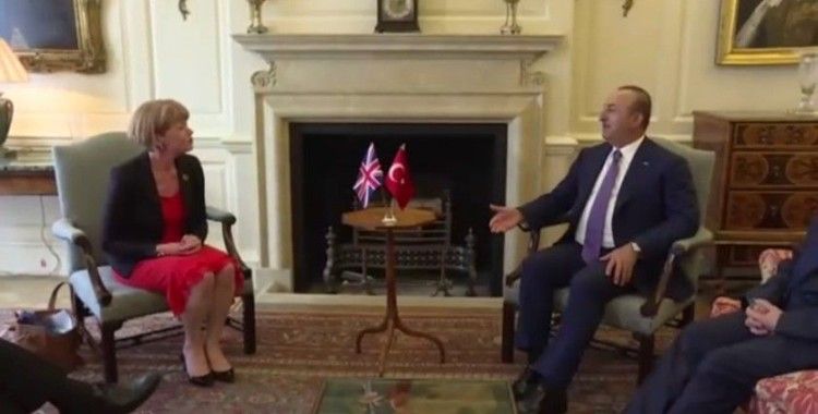 Dışişleri Bakanı Çavuşoğlu, İngiltere’nin Avrupa’dan Sorumlu Devlet Bakanı Morton’u kabul etti