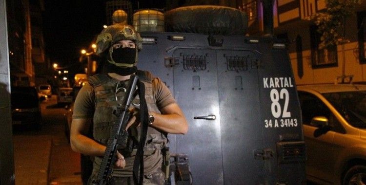 İstanbul'da terör örgütlerine yönelik eş zamanlı operasyon başlatıldı