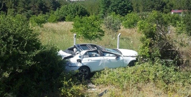 Ayvacık'ta trafik kazası: 1 yaralı