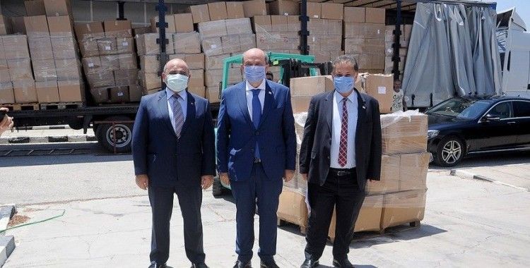 Türkiye'den KKTC'ye tıbbi malzeme desteği