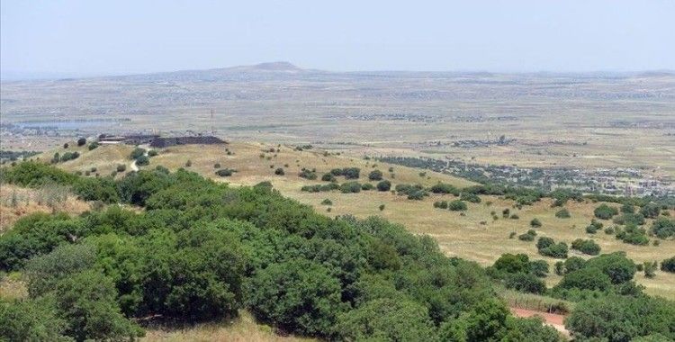 İsrail Golan Tepeleri üzerindeki hava sahasını kapattı