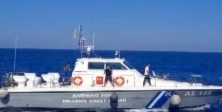 Didim açıklarında Yunan Sahil Güvenlik ekiplerinden Türk balıkçılarına taciz
