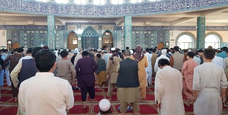 Afganistan'da Ayasofya-i Kebir Cami-i Şerifi için şükür namazı kılındı
