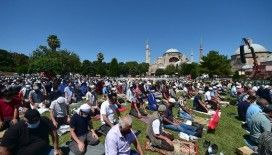 Ayasofya’da 86 yıl sonra ilk namaz