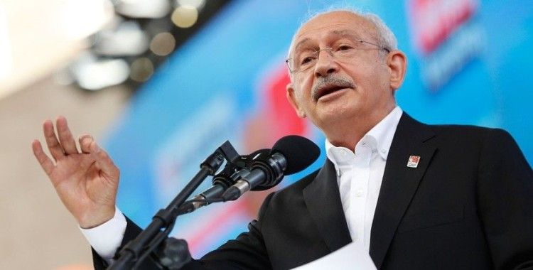 CHP'nin 37. Olağan Kurultayı'nda Kılıçdaroğlu genel başkanlığa tek aday olarak gösterildi 