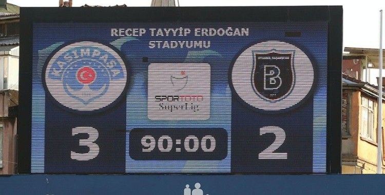 Süper Lig: Kasımpaşa: 3 - Medipol Başakşehir: 2