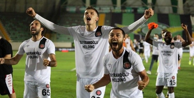 TFF 1. Lig Play-Off Yarı Final: Akhisarpor: 0 - Fatih Karagümrük: 1