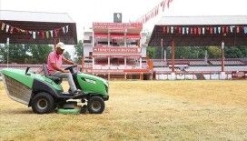 Sarayiçi Er Meydanı, güreşlere hazır