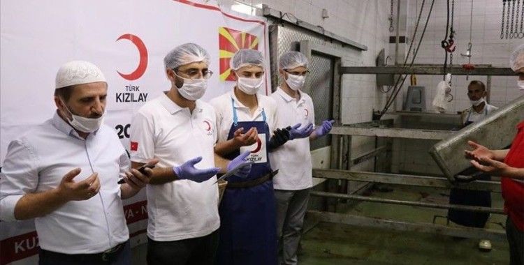 Türk Kızılay, Kuzey Makedonya'da 3 bine yakın aileye kurban eti dağıtacak