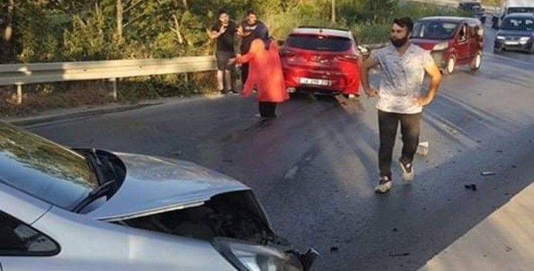 Silivri'de zincirleme trafik kazası: 18 yaralı