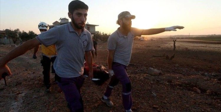 İdlib'e düzenlenen hava saldırılarında 3 sivil öldü, en az 7 sivil yaralandı