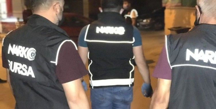 Bursa'da uyuşturucu satıcılarına nefes kesen operasyon