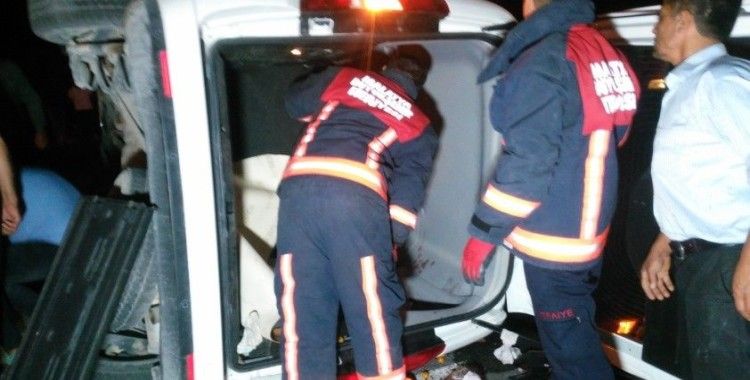 Malatya'da trafik kazası: 8 yaralı