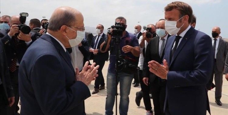 Fransa Cumhurbaşkanı: Lübnan'a koşulsuz yardım öncelikli olmalı